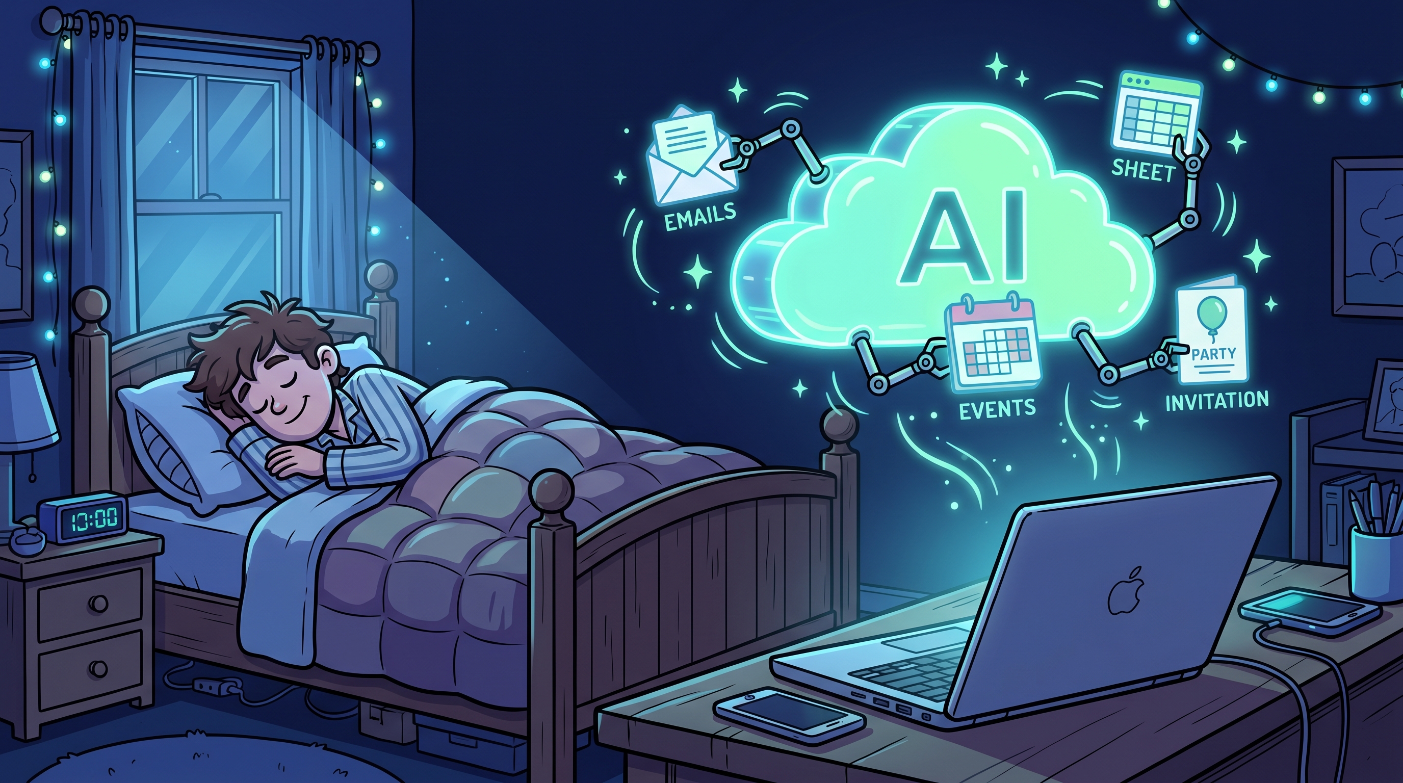Gemini Spark works in the background while the user sleeps